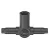 Dérivation en T - GARDENA - 13216-20 - 4,6 mm - 5 pièces - Plastique noir