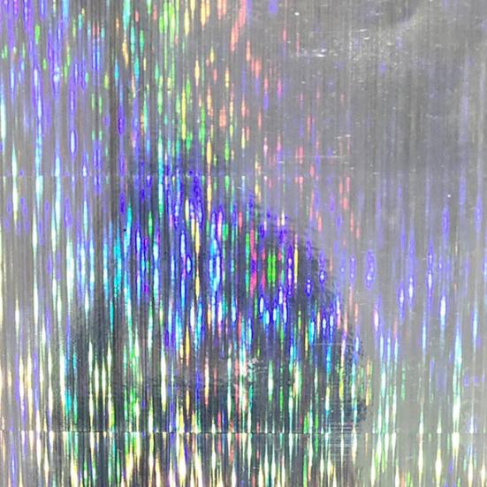 10Pcs Geometrie Muster Holographische Klebeband Film Flash Angeln Köder Aufkleber