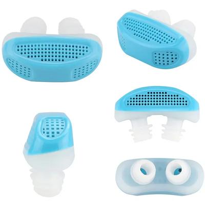 Silicone Anti Snore Device Nasal Dilators Apnea Sleep Aid Stop Snoring Stopper Nose Clip Anti-snore Clean Air Purifier