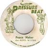 7inch Record SOULMATES  Peace Maker NONE Pressure Beat 1971 Jamaica Reggae Ska  Dub Used