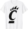 Cincinnati Bearcats Zweifarbig Weiß Offiziell Lizenziertes T-Shirt
