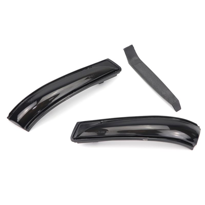 Dynamic Black LED Turn Signal Light Sequential Rearview Mirror For Hyundai Elantra Avante MK5 MD UD 11-15, i30 GD Veloster 11-15