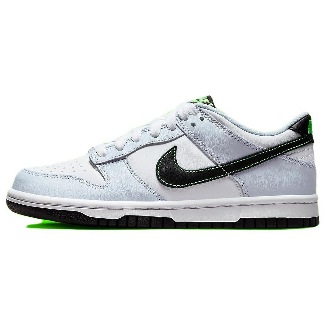 (GS) Nike Dunk Low Grey Green Strike Kids FB9109-107 EU 35.5