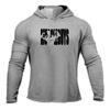 Muscleguys   Men's Autumn Hooded Sweater Fashion Color Selection Thin Coat Fitness Sports T-shirt Casual  Cotton Tops