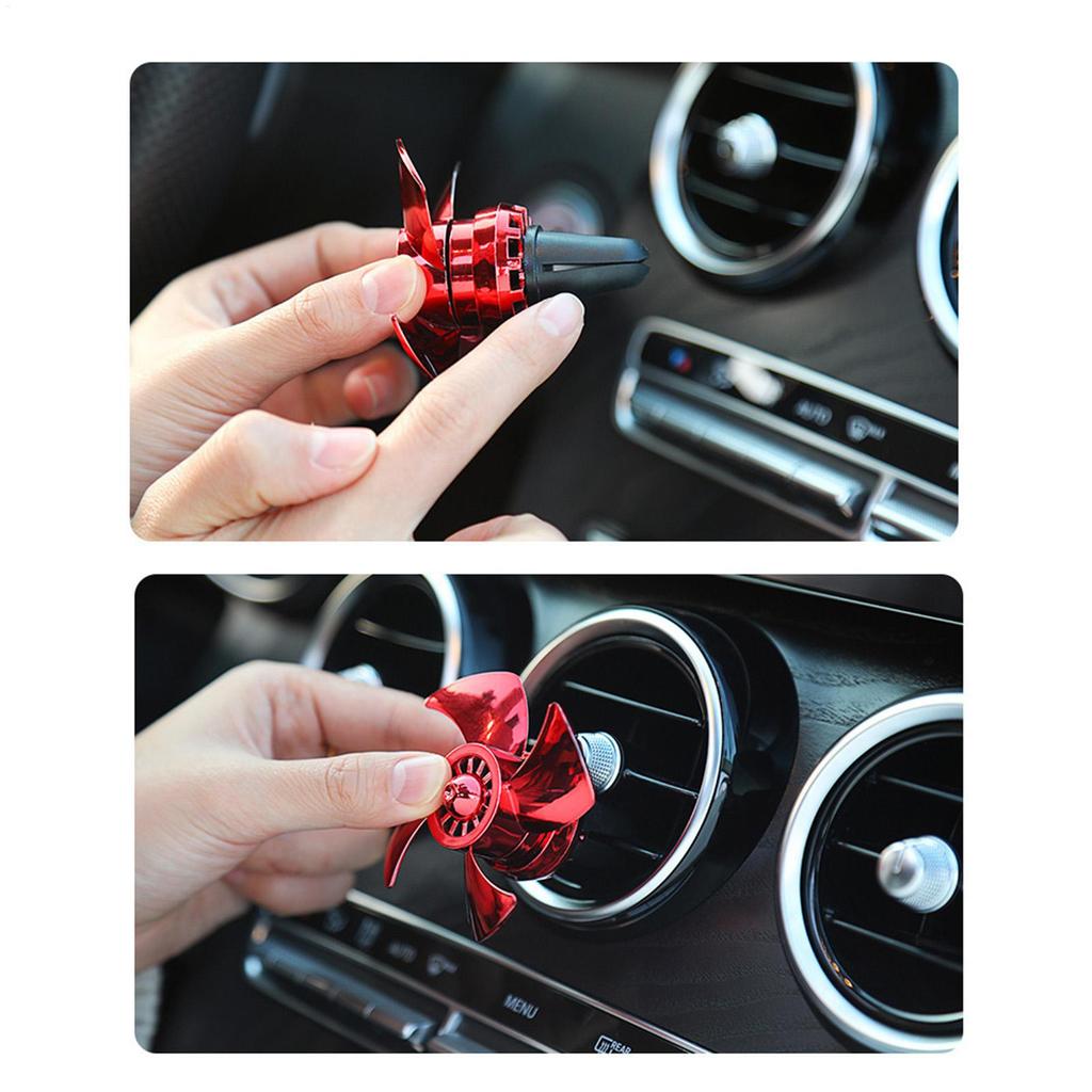 Langlebiger Leiser Lüfter Auto Lufterfrischer Lüftungsklemme Diffusor für LKWs Winter Weihnachten Geburtstage Schlafzimmer Büro Spa Yoga Klinik