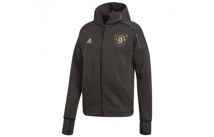 Adidas Manchester United Jackets Men s Black Hooded Moderate Other DX9079 M