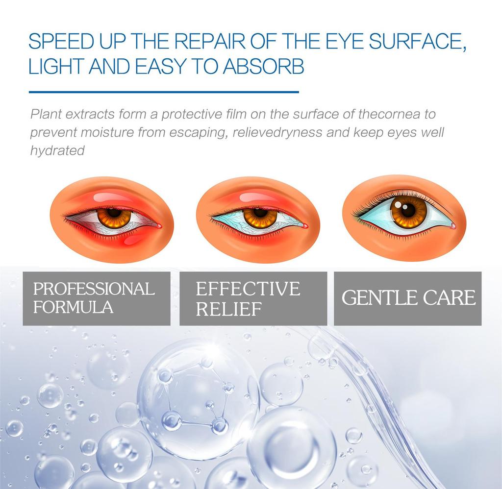 South Moon Zeder Augen-Gel Kühlende Behandlung, Glycerin + Propylenglycol Dual-Action Hydrationsspeicher, Anti-Falten Augenpflege 20g