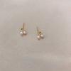 Cherry Stud Earrings Women's Small Fruit Earrings Simple Temperament Sleep Free Earrings Basic Daily Trinkets