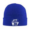 WTF Where's The Fish Print Beanie Hats Skullies Beanies Warm Soft Men Women Elastic Caps Autumn Winter Graphic Bonnet Hats