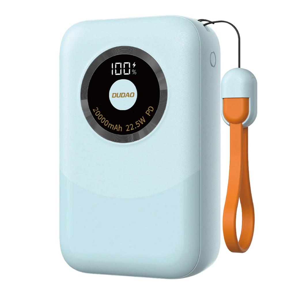 Powerbank Dudao K21 Mini 10000Mah 22.5W Usb-A / Usb-C - Niebieski