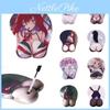 Mousepad Bidimensional Macio e Ergonômico com Design de Peito 3D Anime para Conforto
