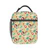 Custom H-Harryes Lunch Bag Women Cooler Thermal Insulated Lunch Box for Adult Office