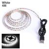 1Pcs Waterproof DC 5V LED String Light White Warm White 1-5m USB Strip Lamp Home Decor Lighting Tape SMD 2835 LED TV Background