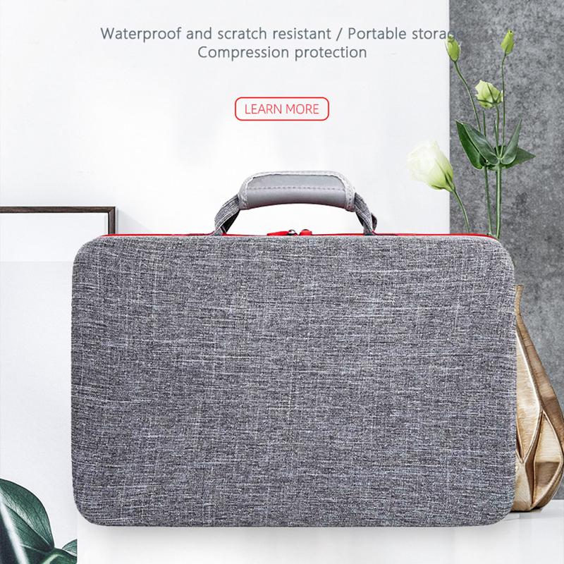 For Sony PS5 Game Console Portable Carrying Bag Shockproof Storage Case with Shoulder Strap