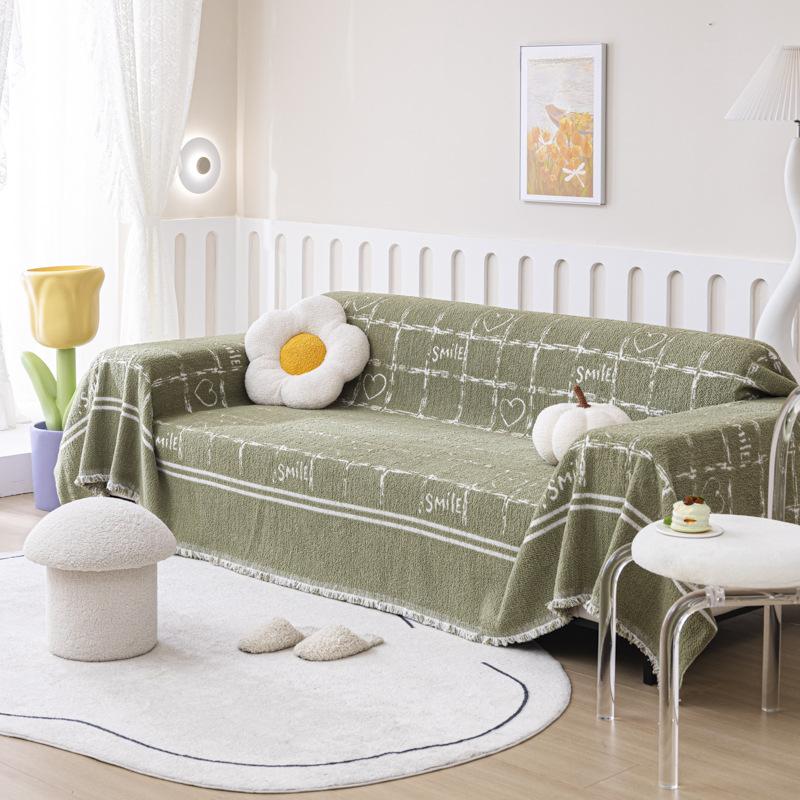 New Sofa Towel Cover Cloth Sofa Cover Universal Cushion Full Cover Four Seasons Universal Thickened Sofa Blanket Cushion