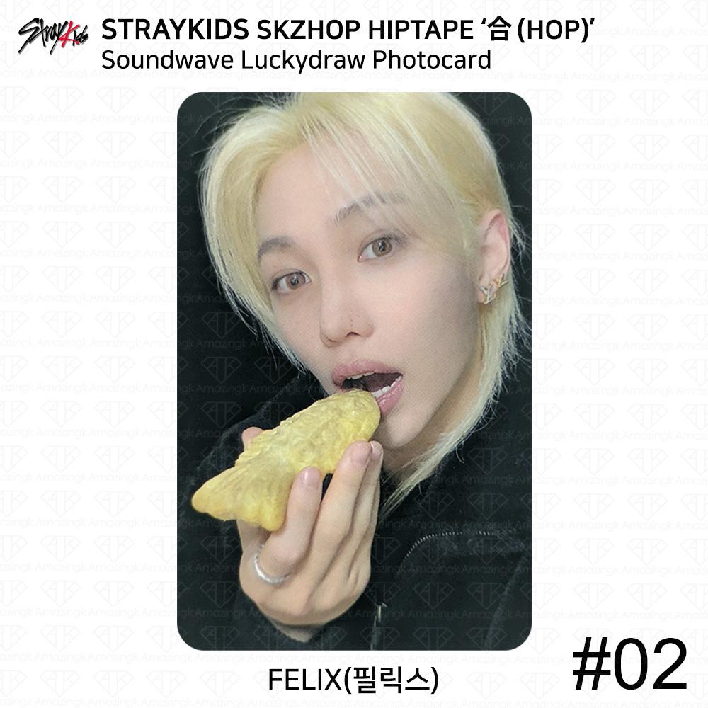 Stray Kids SKZHOP HIPTAPE HOP Soundwave Lucky Draw Polaroid Photocard KPOP
