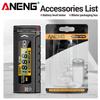2026 ANENG BT169 Universal Digital Battery Tester No Power Required AA AAA 9V 18650 Button Cell ABS Plastic Battery Level Tester Tool Digital Display