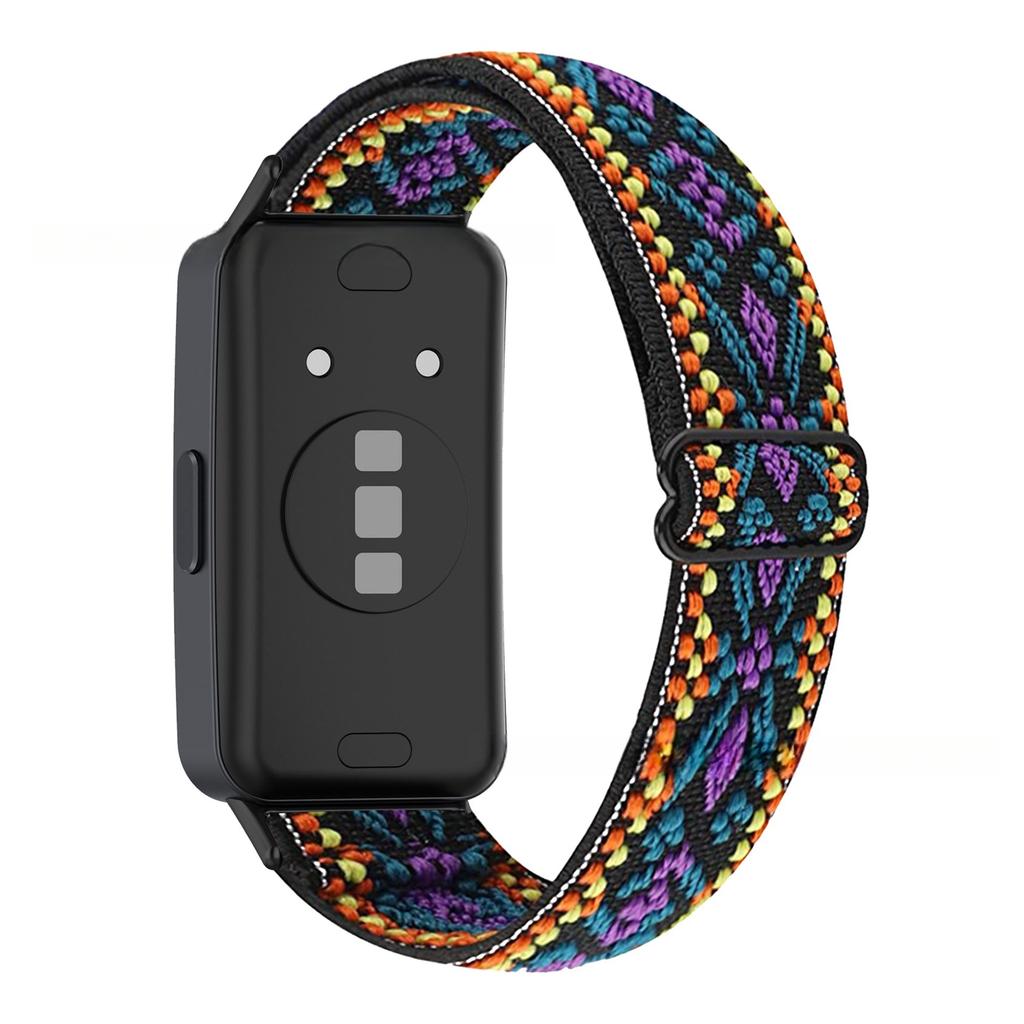 Nylon geflochtenes Armband für Huawei Band 9 8 Ersatzarmband für HuaWey Band9 Band8 Atmungsaktive Armbänder im böhmischen Stil