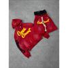Mens Hooded Sweatshirt Star Letter Print Loose Fit Casual Streetwear Teens