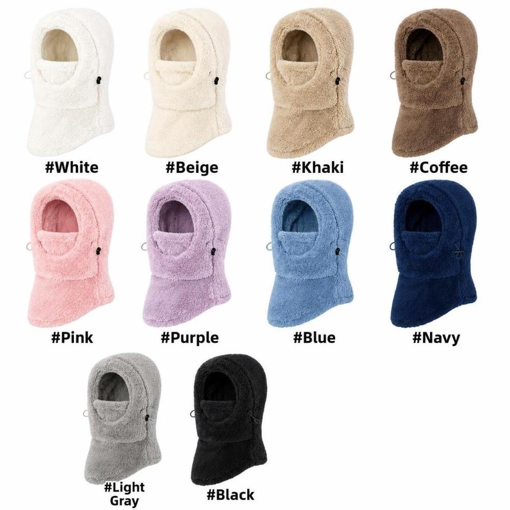 Thick Warm Hooded Scarf Neck Warmer Full Face Cover New Winter Balaclava Hat
