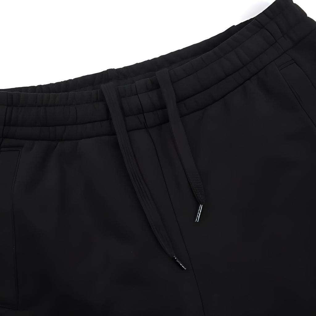 Emporio Armani SS23 Logo Print Elastic Waist Straight Casual Shorts Men shorts Black 3RPS57-PJLSZ-0208