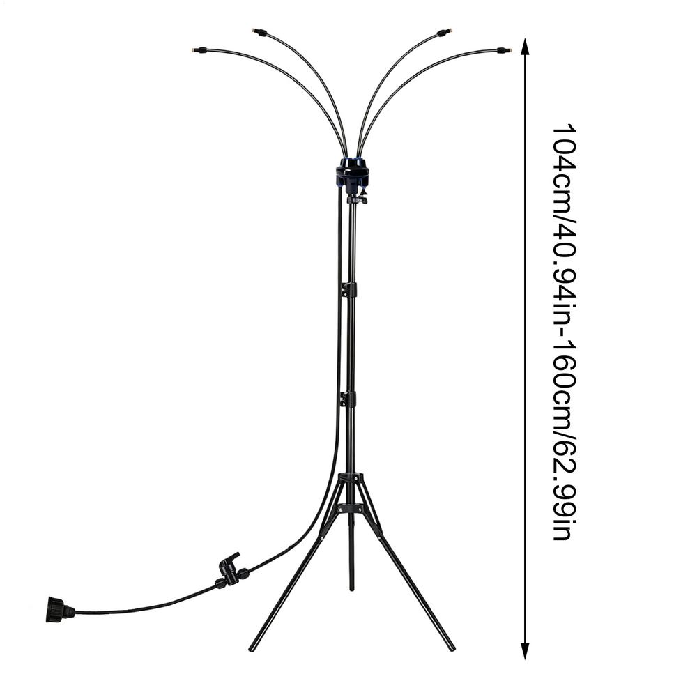 

Patio Mister Standing Portable Misting System Patio Misting System For Backyard Yard Garden Park Summer Spring Play Activities білий