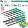 SATA 5-Piece Mini Machinist Files & 3-Piece Flat Files Set (03901-03904)
