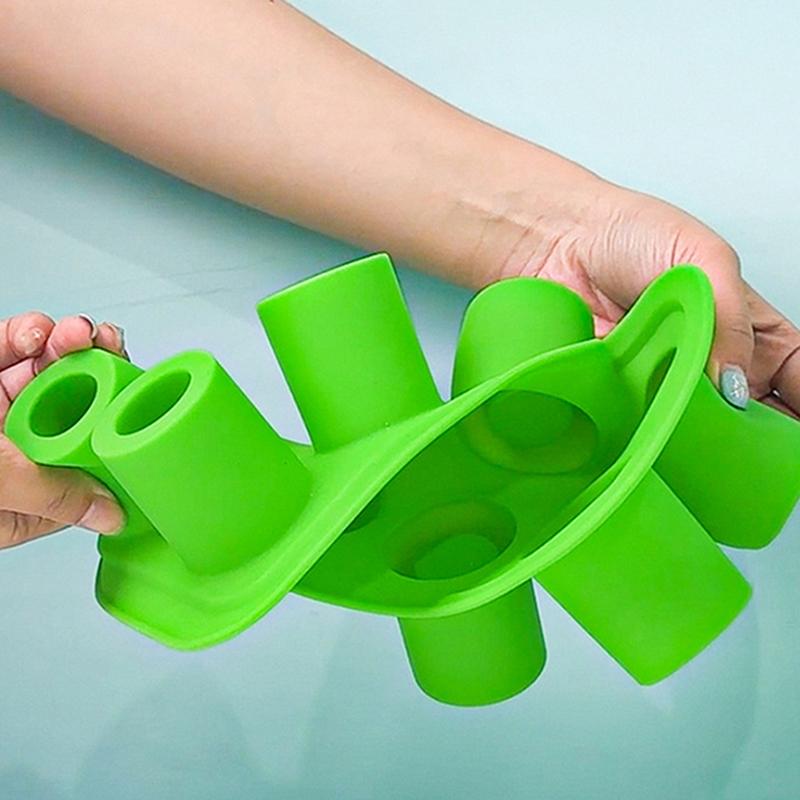 8-Hole Ice Cup Shape Ice Cube Mold Cake Pudding Fruit Ice Cube Maker Bar Kitchen Accessories Silicone Mould Diy Frozen Ice