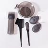 6pcs Hair Coloring Dyeing Kit with hair dye bowl,hair dye brush,earmuffs,hair dye bottle mixer,Special for real hair wigs
