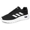 adidas Cloudfoam Fashion Cómodo Antideslizante Duradero Transpirable Zapatillas de Running de Caña Baja para Hombre Zapatillas Deportivas Negro Blanco IH2973