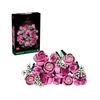 Construction Set - LEGO - 10374 - Bouquet of Pink Roses - 12 Pieces - For Adults