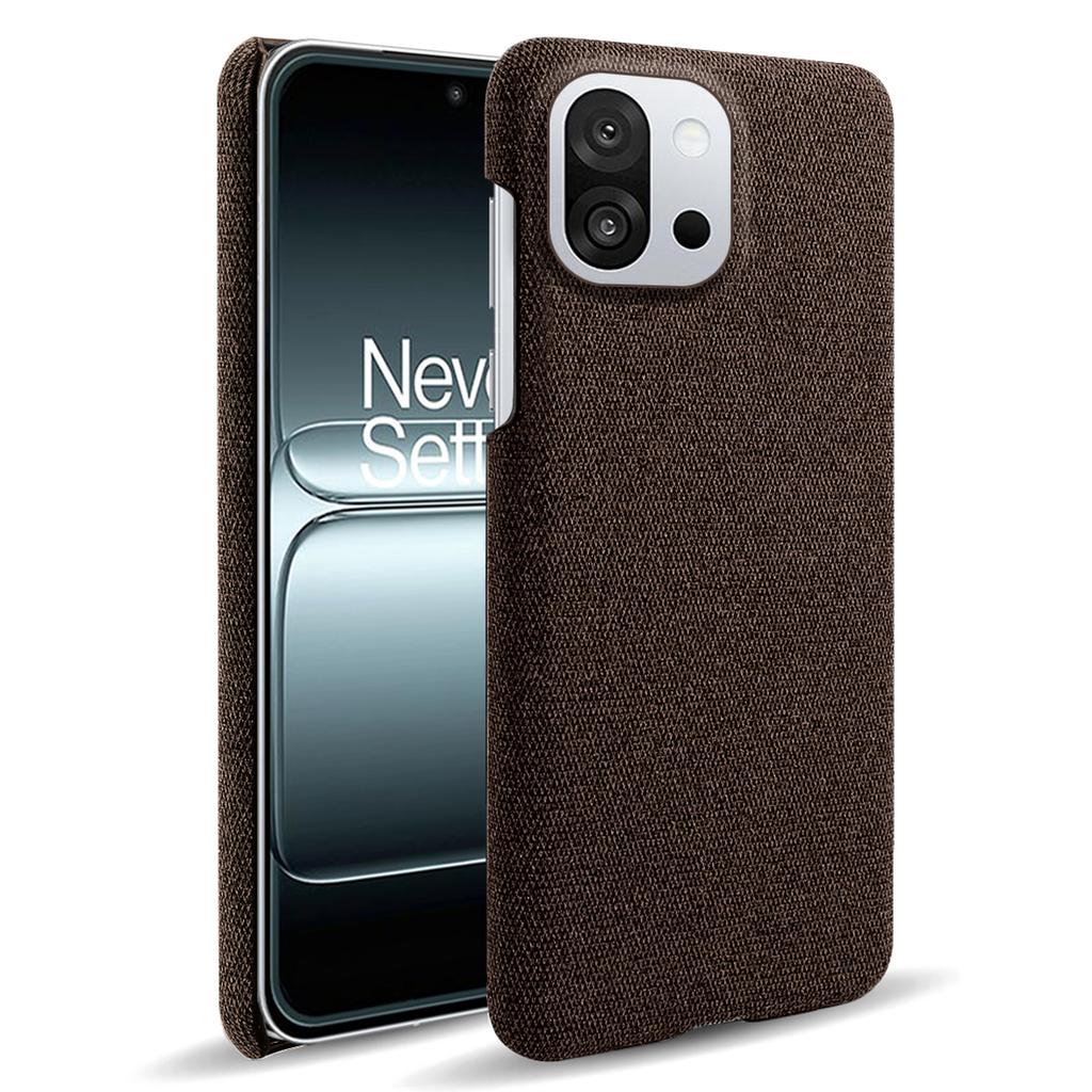 For OnePlus 13T 5G Phone Case Cloth Texture Anti-Scratch Protective PC Back Cover