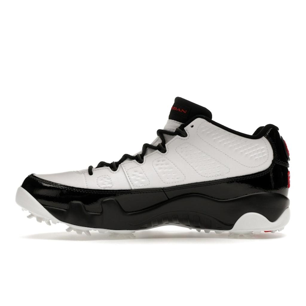 Air Jordan 9 Low Golf White Black True Red Men Sneakers FJ5934-100