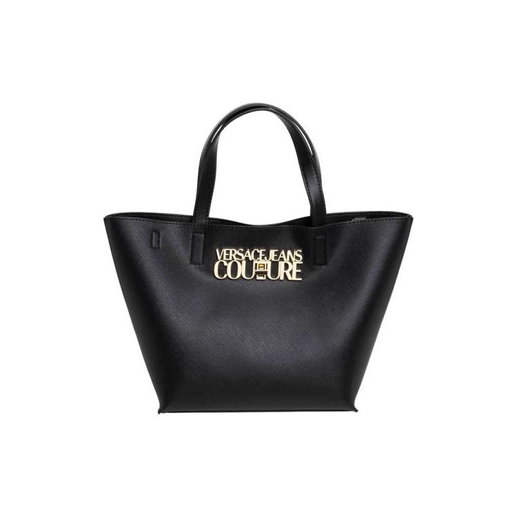 Versace Jeans Couture Logo Tote Bag Women tote bags Black 74VA4BL5-ZS467-899 Basic Set BagDust Bag 26460₽