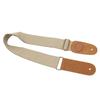 IRIN Adjustable Belt Woven Cotton Guitar Strap with Leather Ends for Electric Acoustic Folk Guitars Comfortable and