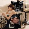 Famous Movie Star Alain Delon Pillow Gift Home Office Decoration Bedroom Sofa Car Cushion Cover Case 45x45