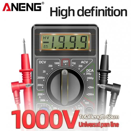 ANENG DT830B Digital Multimeter + BT167 Battery Tester Combo 1999 Counts AC DC Voltage Current Resistance Tester Tool Set