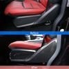 ABS Carbon Fiber Car Front Seat Side Panel Cover Trim For Mercedes Benz G Class W463 2019-2025 Interior Accessories