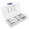 210Pcs Hex Socket Cap Head Screw 304 Stainless Steel Hardware Accessories Boxed Set M2