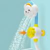 Jouet de douche à pompe à eau automatique, en plastique durable sans BPA pour le bain de bébé, moteur magnétique assurant un fonctionnement