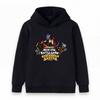 Kids Boys Girls Hooded Sweatshirt, Stickman Battle Cartoon Print Pullover Hoodie, Casual Long Sleeve Comfortable Hooded Top for Children Daily Wear Pa
