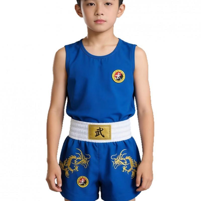 Breathable Martial Arts Cycling Jersey Training Uniform Adults Kids Combat Boxing Fitness Wear