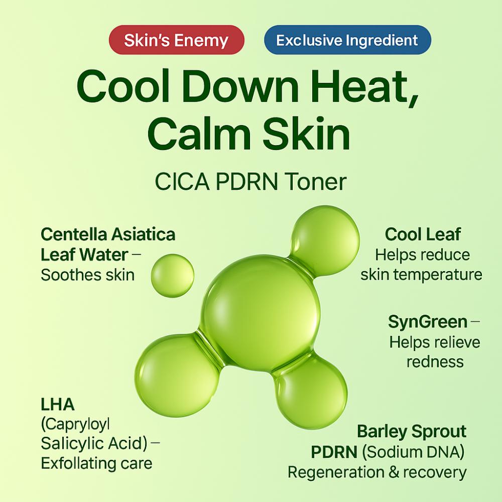 Fresh Cica PDRN First Toner NACIFIC (150ml)