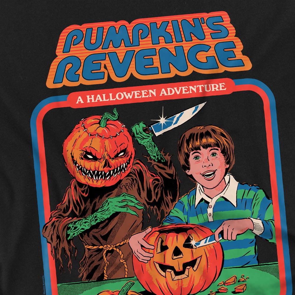 Steven Rhodes Unisex Adult Pumpkin´s Revenge Long-Sleeved T-Shirt