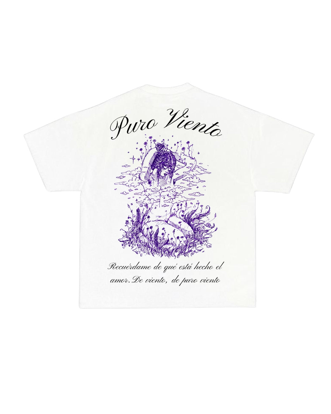 

Puro Viento Spanish Quote Graphic T-shirt Men s Casual Cotton Streetwear Short Sleeve O-neck Tee 5XL різнокольоровий