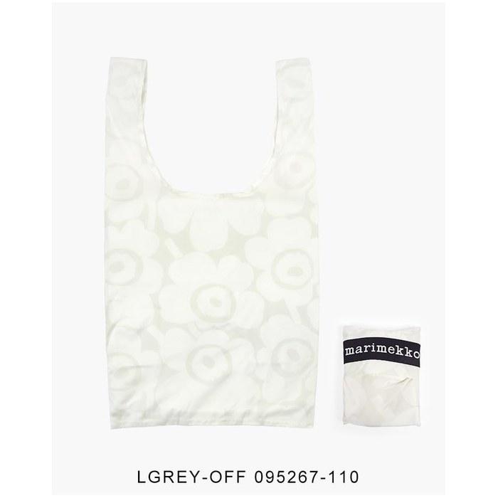 Marimekko Shopping Bag SMARTBAG (LGREY-OFF 095267-110) - Foldable, One Size