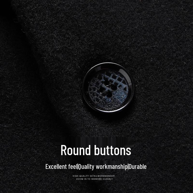 SHANSHAN Men's Autumn/Winter Wool Blend Business Blazer