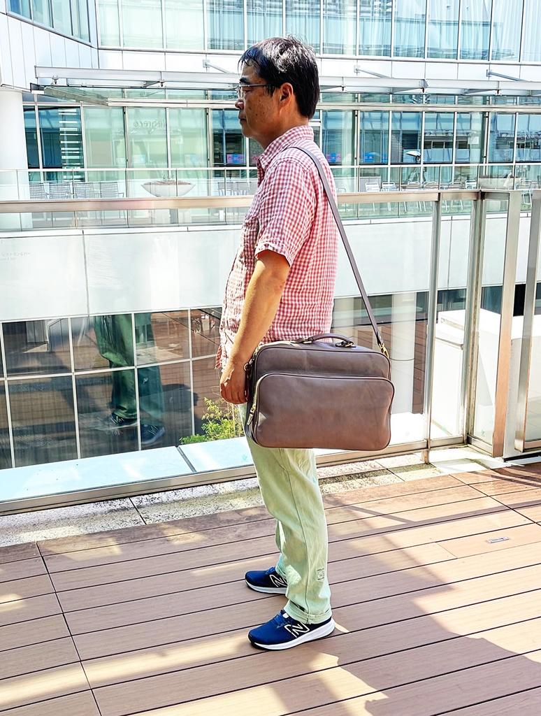 Moocat Genuine Leather Business Bag, Large Capacity, Available In 4 Colors, Men's and Women's, Travel, A4 Size, Handcrafted by Skilled Artisans (Gray)