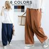 Summer Cotton and Linen Lantern Plus Size Loose Trousers Women's Casual Pants Fat Trousers