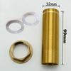 Threaded Brass Tube Nut Installation Parts, Premium Kitchen Basin Mixer Tap Repair Fitting Kit, Restore Your Faucet's Efficiency
